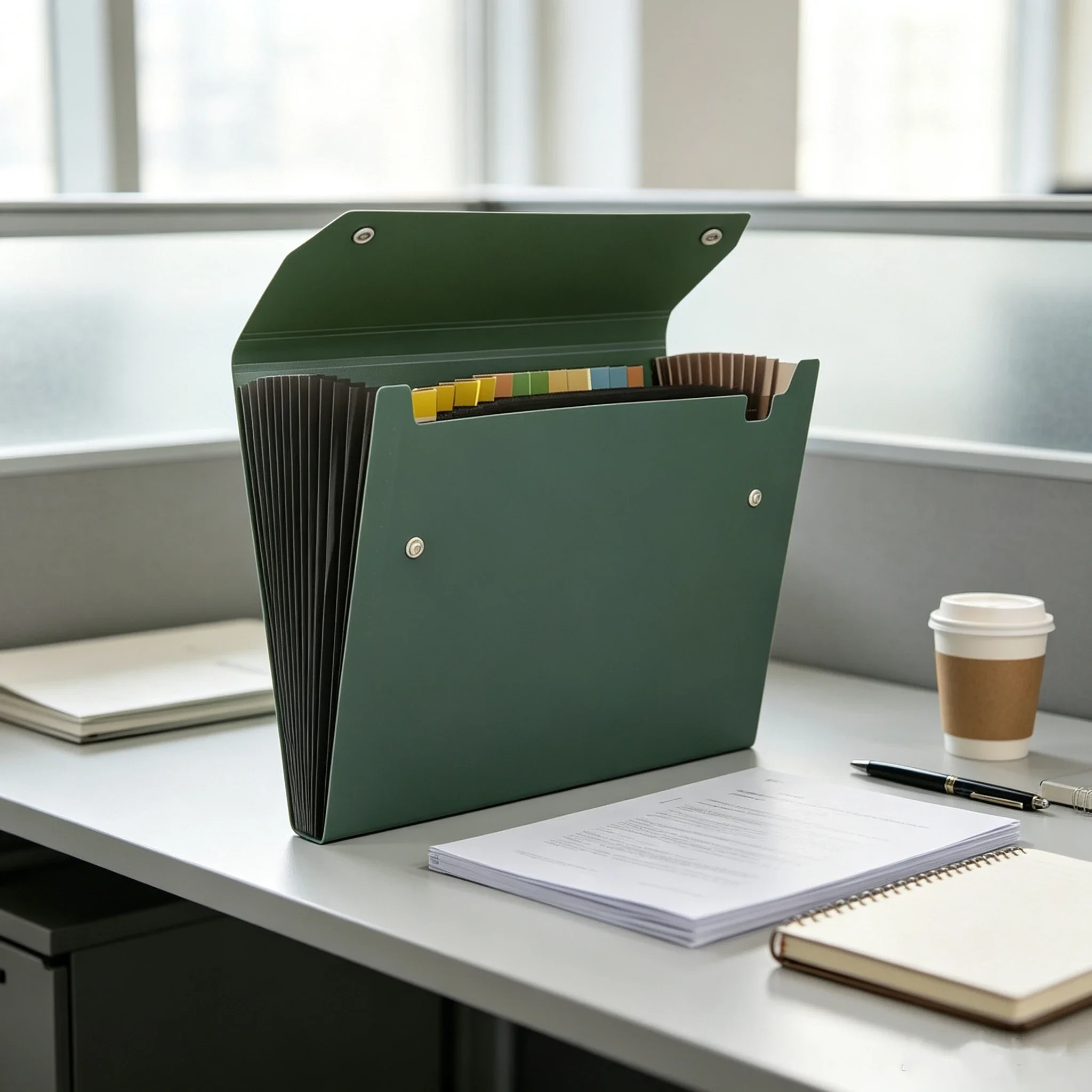 13 Folder Dokumen A4 dengan De - Expandable Accordion File Folder 13 Pockets ulasan dan harga