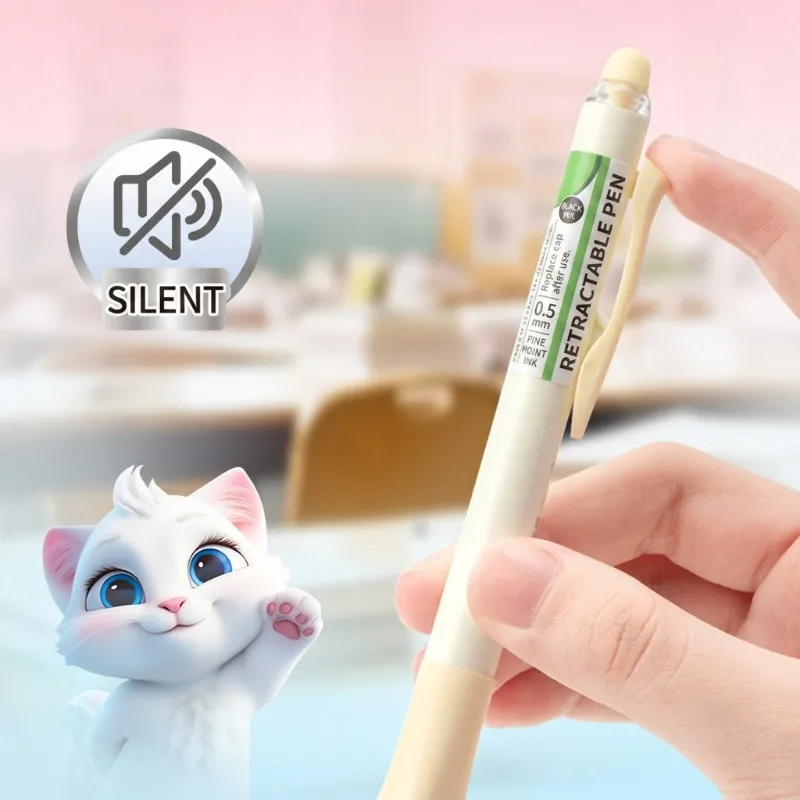 Pena Gel yang Dapat Dihapus de - Retractable Eraser Pen Click ulasan dan harga