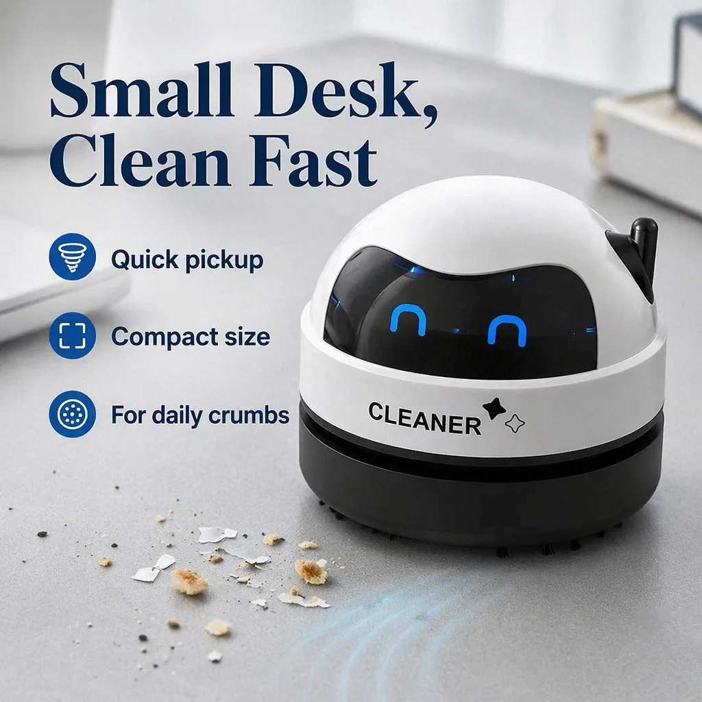 Penyedot Debu Mini Portabel un - Mini Desktop Vacuum Cleaner For Eraser Dust ulasan dan harga