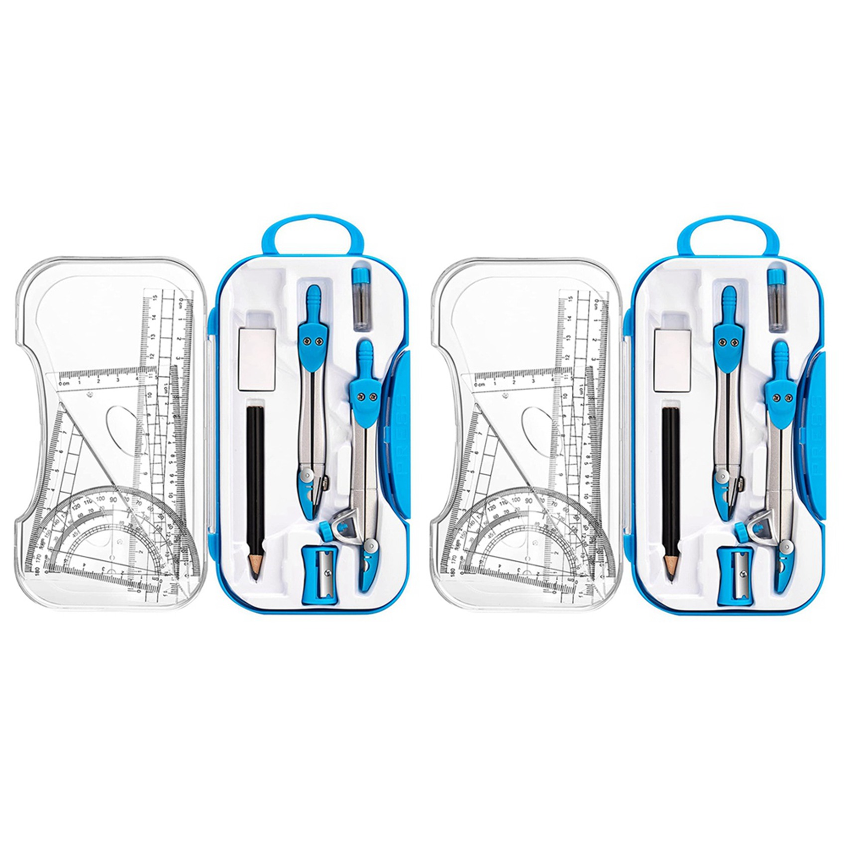 Set Alat Geometri Berkualitas  - Math Geometry Set With Compass ulasan dan harga